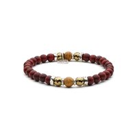 Bracciale Antracite Wood in Legno Pietre dure BWD02 KRUGER